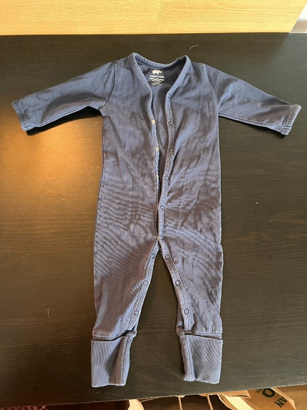 [$2 in a bundle] Monica + Andy footie pajamas 0-3 mo